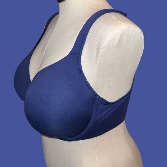 Plus Size Cacique Lightly Lined Full Coverage Bra Size 40DD - Picture 3 of 6